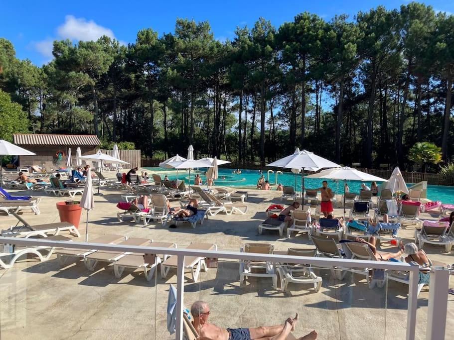 Appart' Dans Les Pins, Ocean, Lac, Piscine Lacanau Ngoại thất bức ảnh